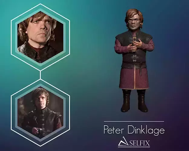 Peter Dinklage 3D Model ready for 3d print 3D print model