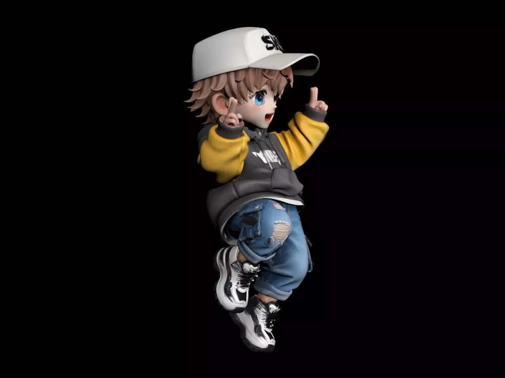 summer youth 3D model