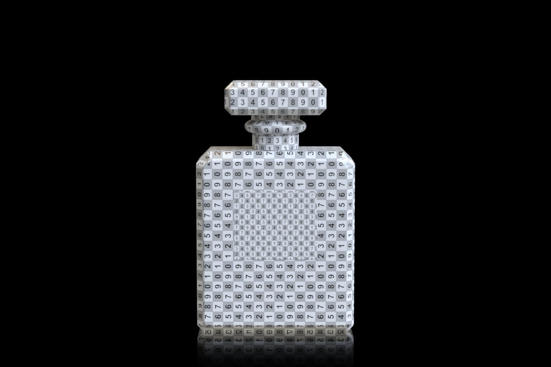 Photorealistic Perfume Bottle 3D model_1