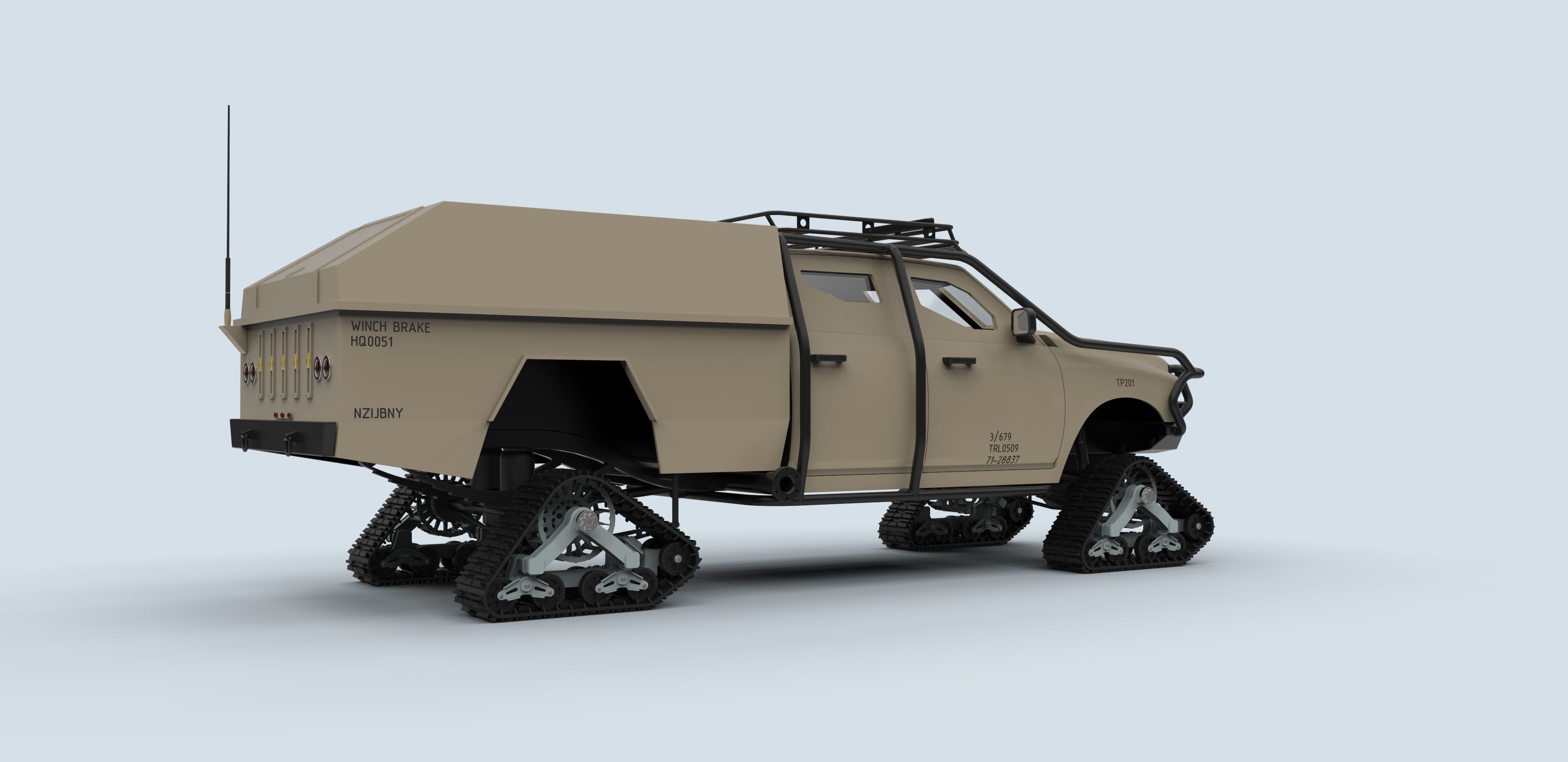 Dodge Ice Ram from Fast 8 3D model_20