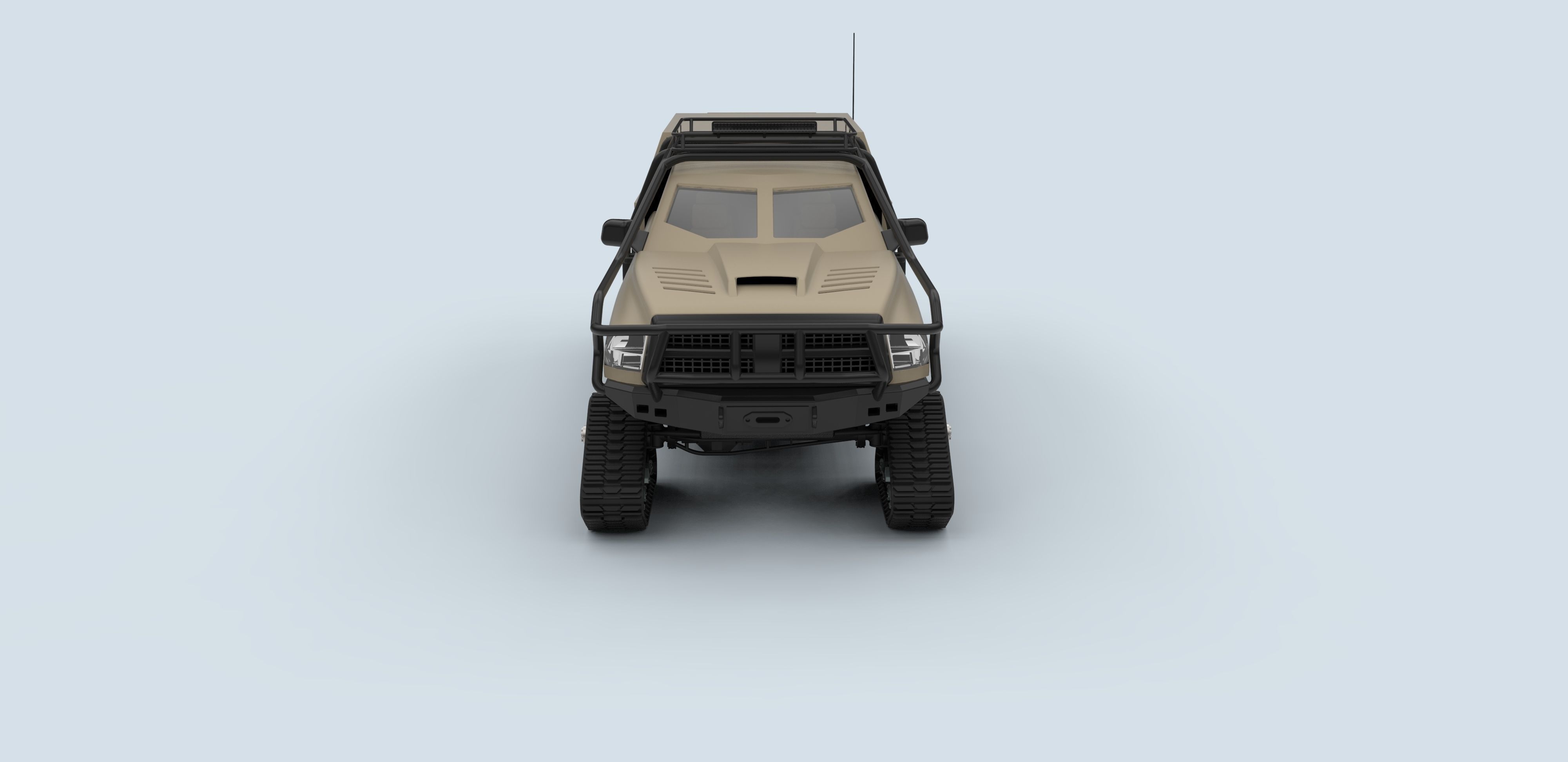 Dodge Ice Ram from Fast 8 3D model_7