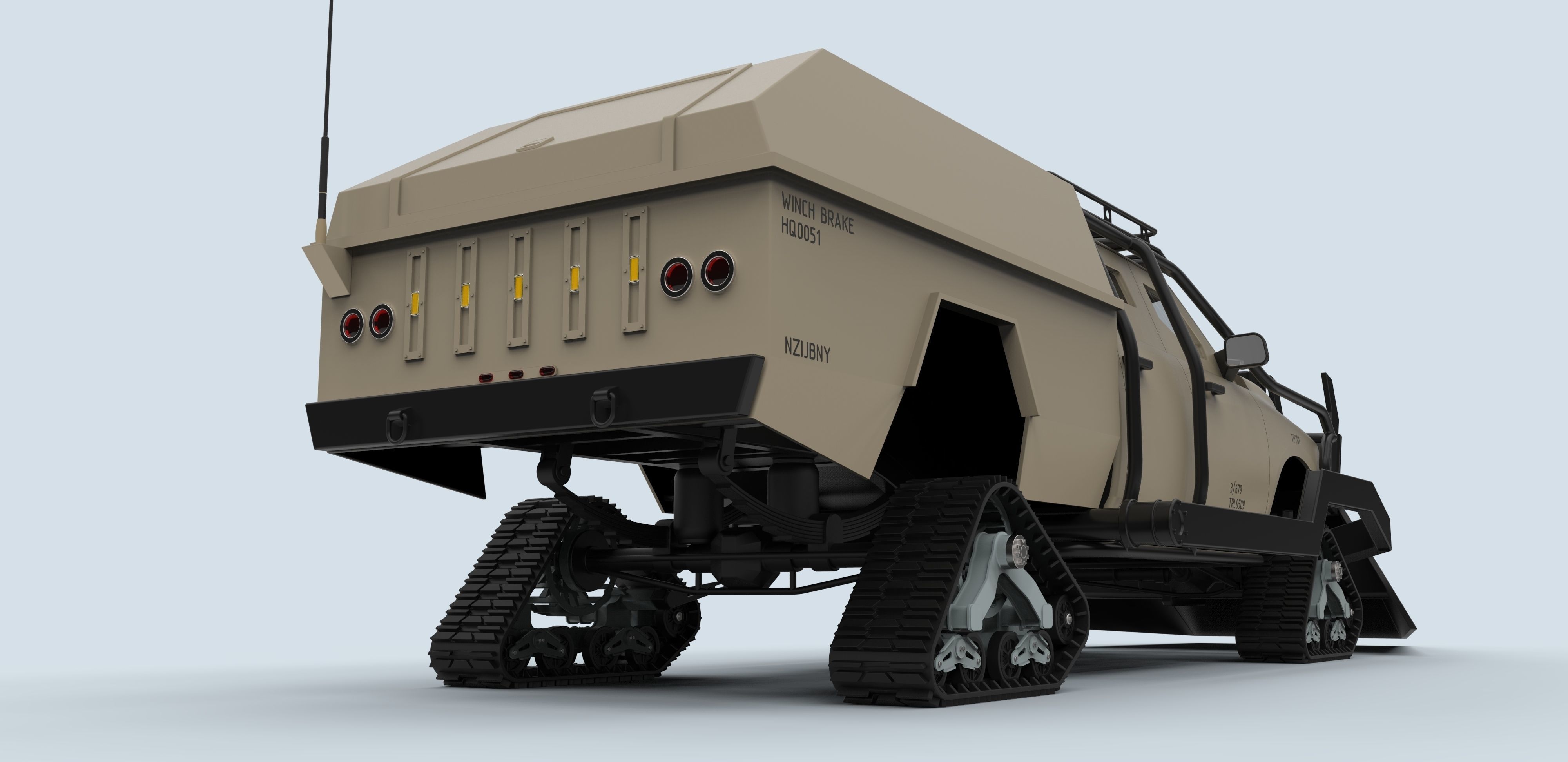 Dodge Ice Ram from Fast 8 3D model_24