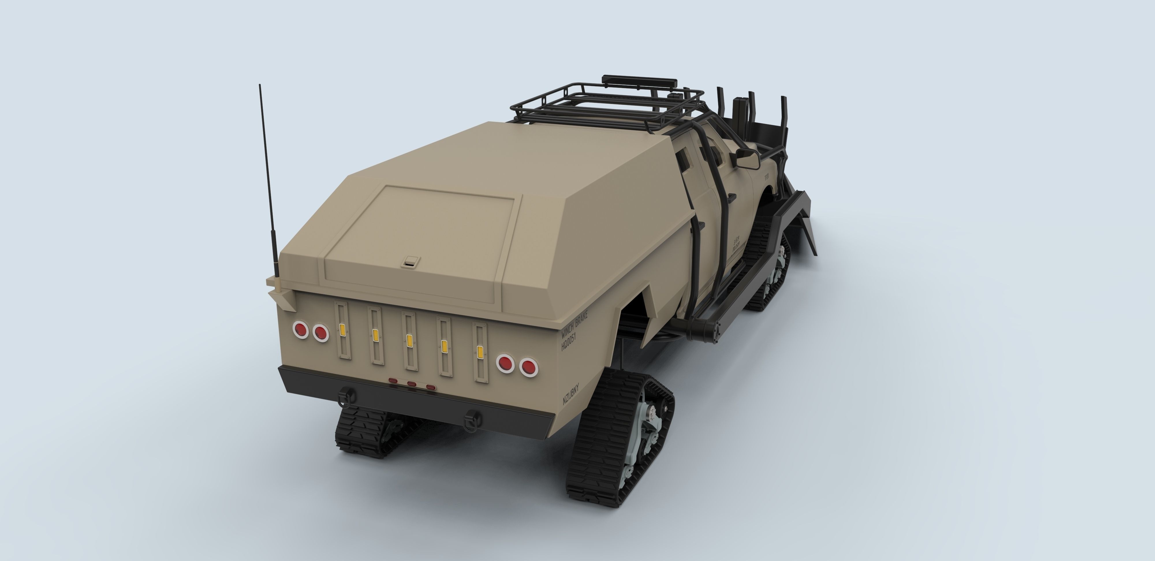 Dodge Ice Ram from Fast 8 3D model_18