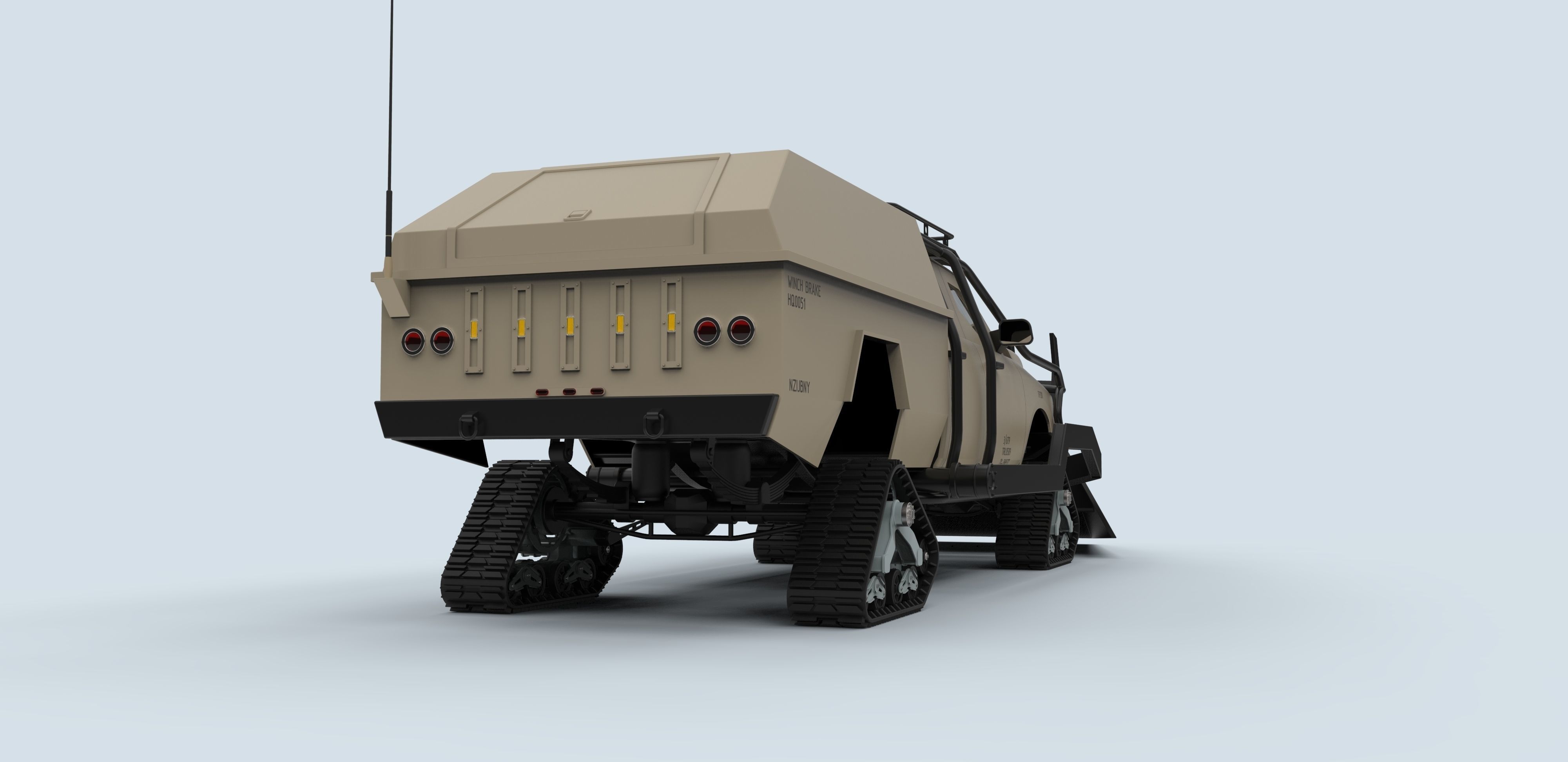 Dodge Ice Ram from Fast 8 3D model_21