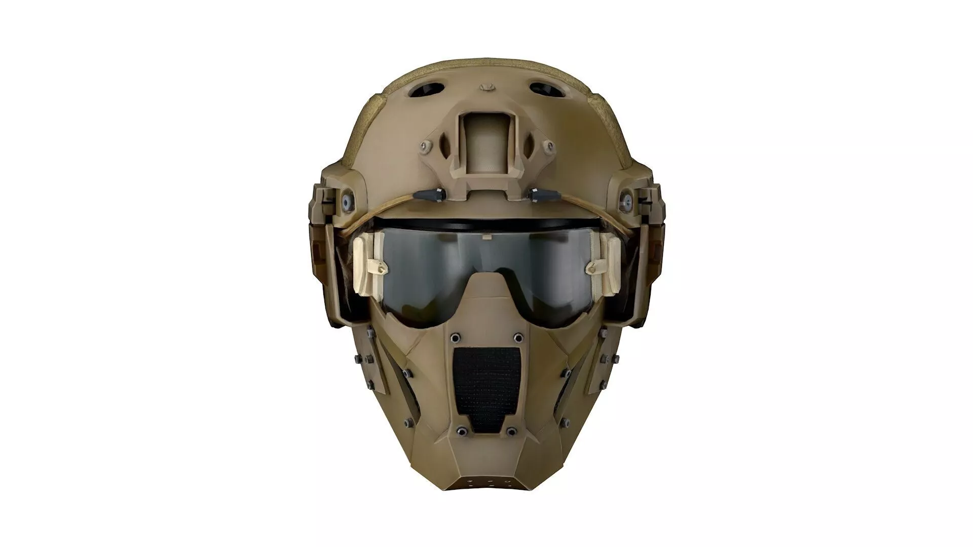Tactical combat helmet Low-poly 3D model