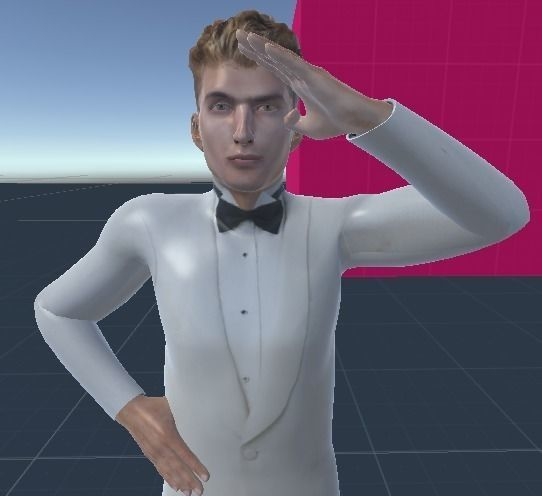 High Quality Spy Man or Fancy Party Guest Free Free low-poly 3D model