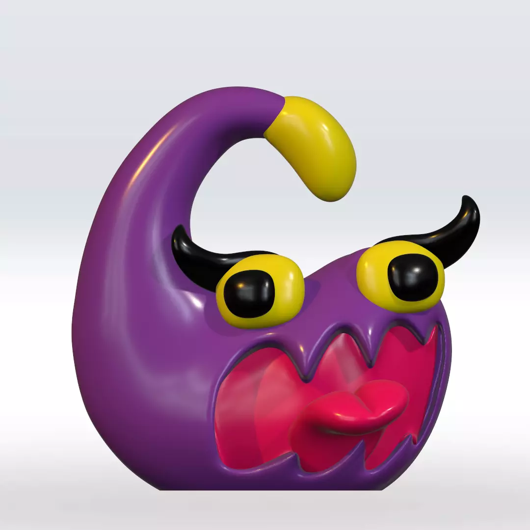 6 Number Lore 3D Model STL 3mf Multicolor No Support Fanart 3D print model