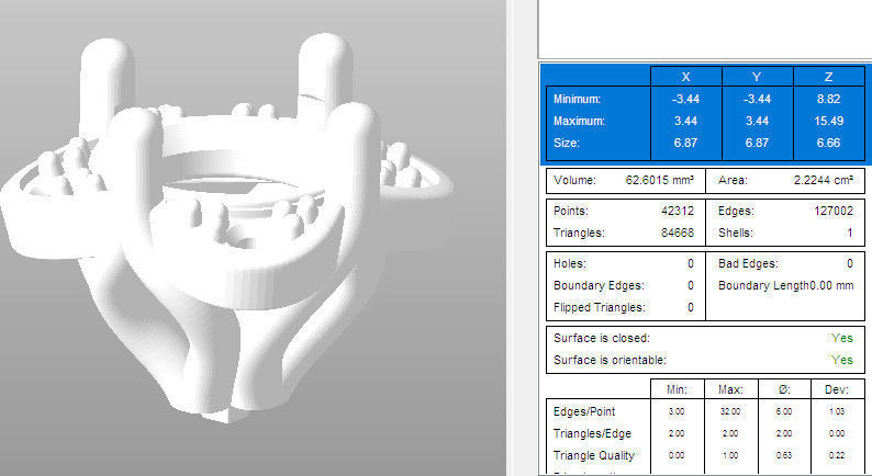 Micro-pave Loop Shank Halo Diamond Ring 0204 3D print model_7