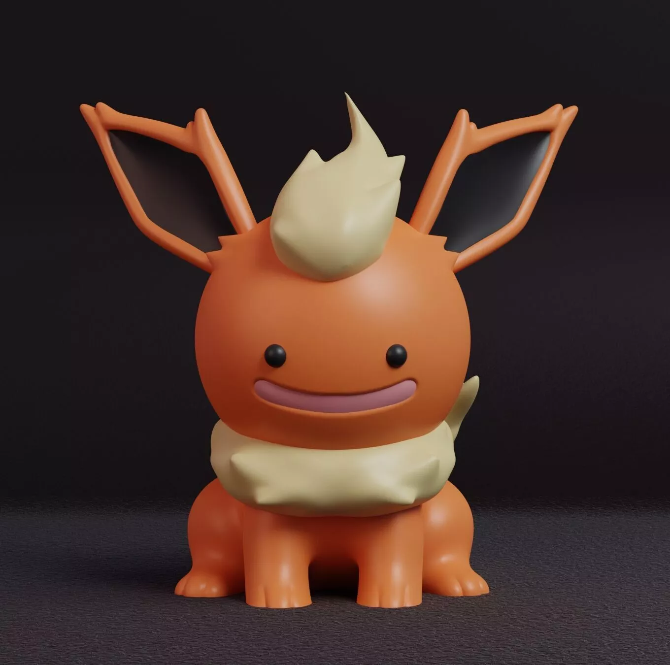 Pokemon - Ditto Flareon 3MF 3D print model