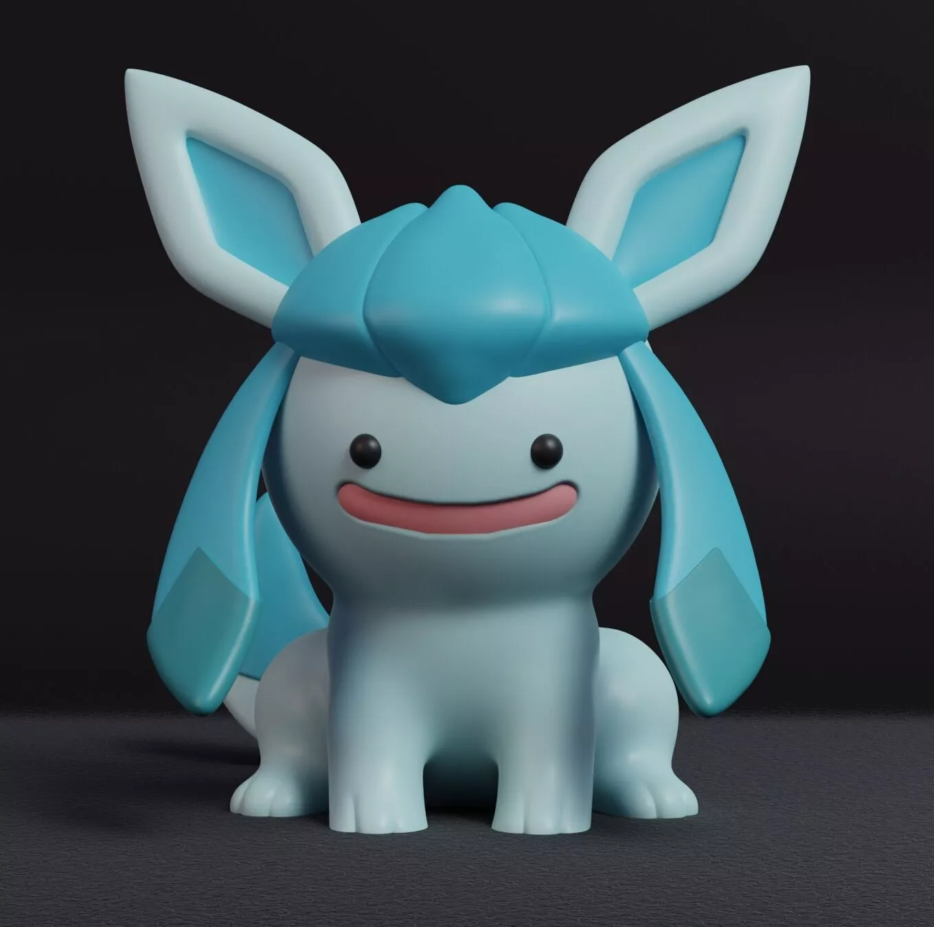 Pokemon - Ditto Glaceon 3MF 3D print model