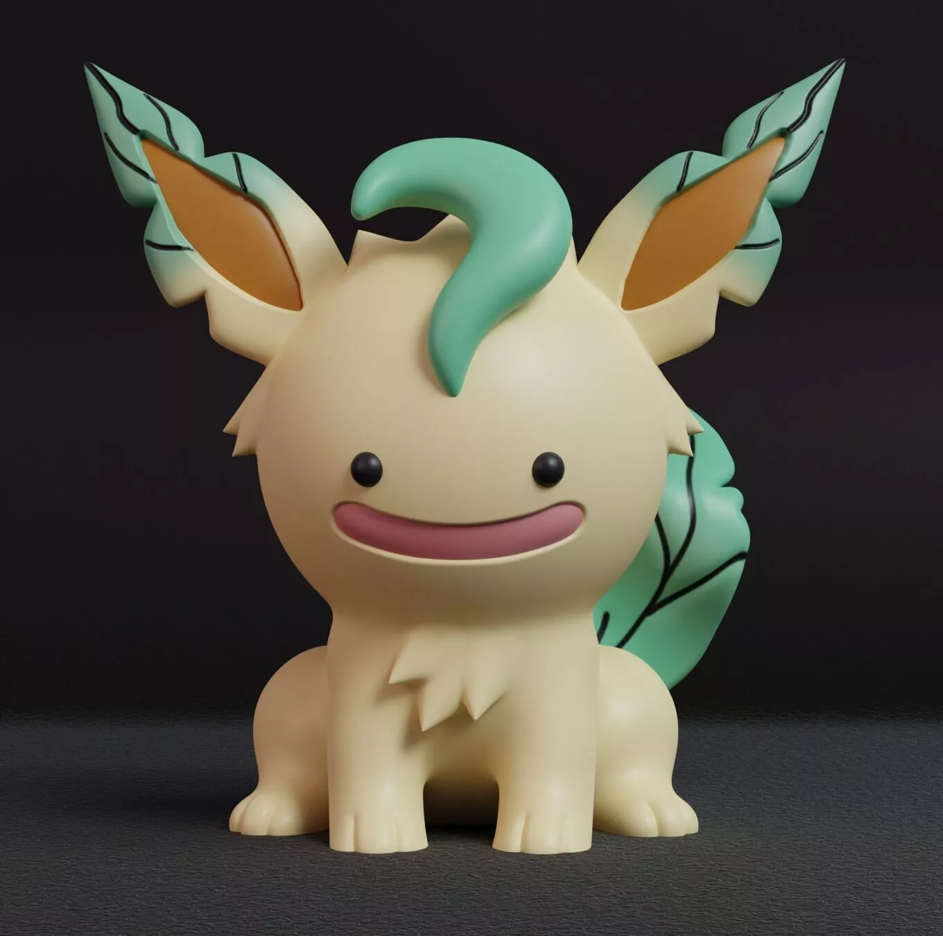Pokemon - Ditto Leafeon 3MF 3D print model