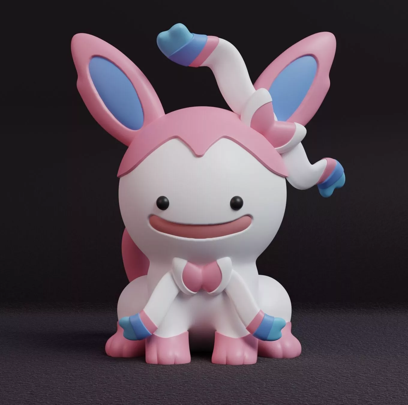 Pokemon - Ditto Sylveon 3MF 3D print model