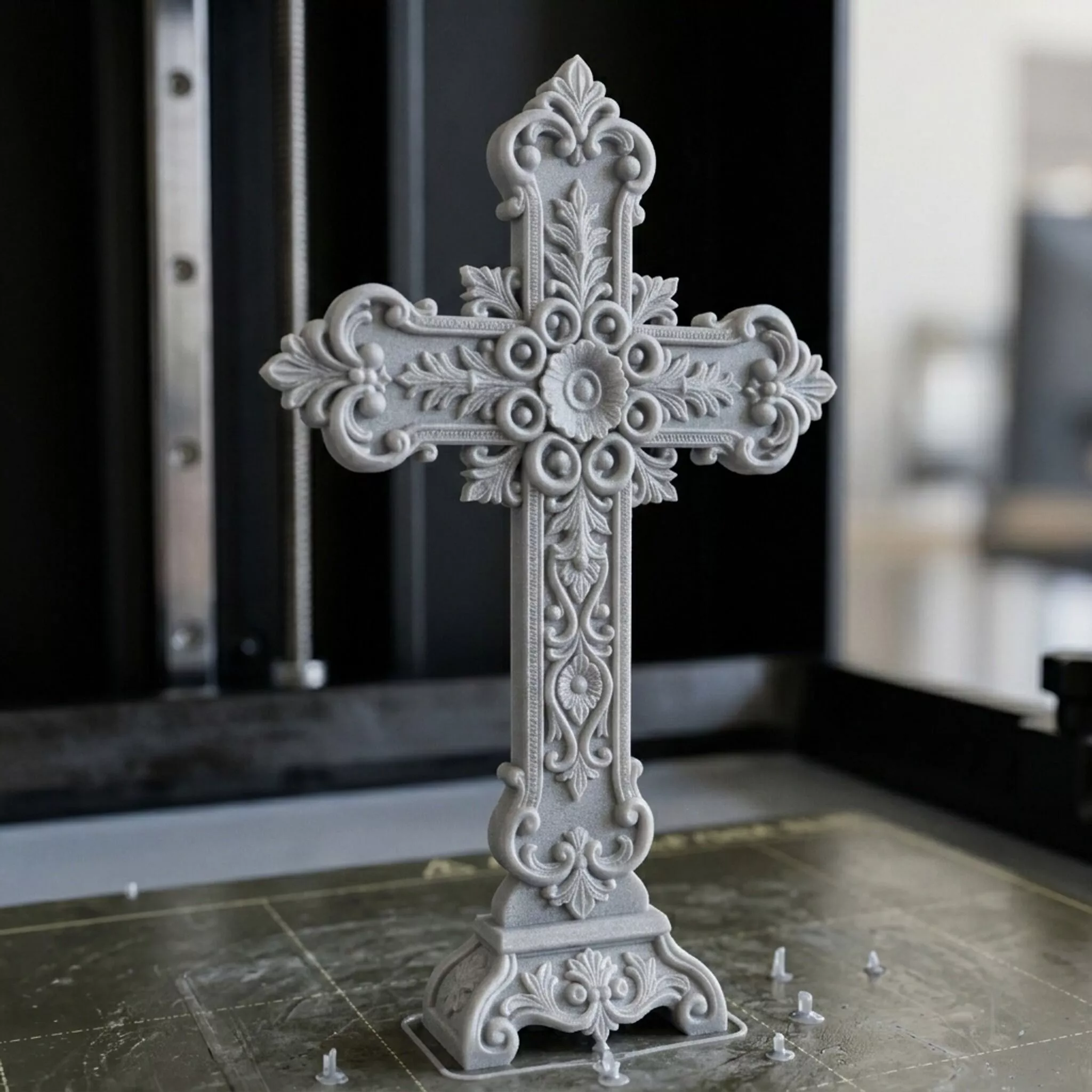 Ornamental Cross 3D print model