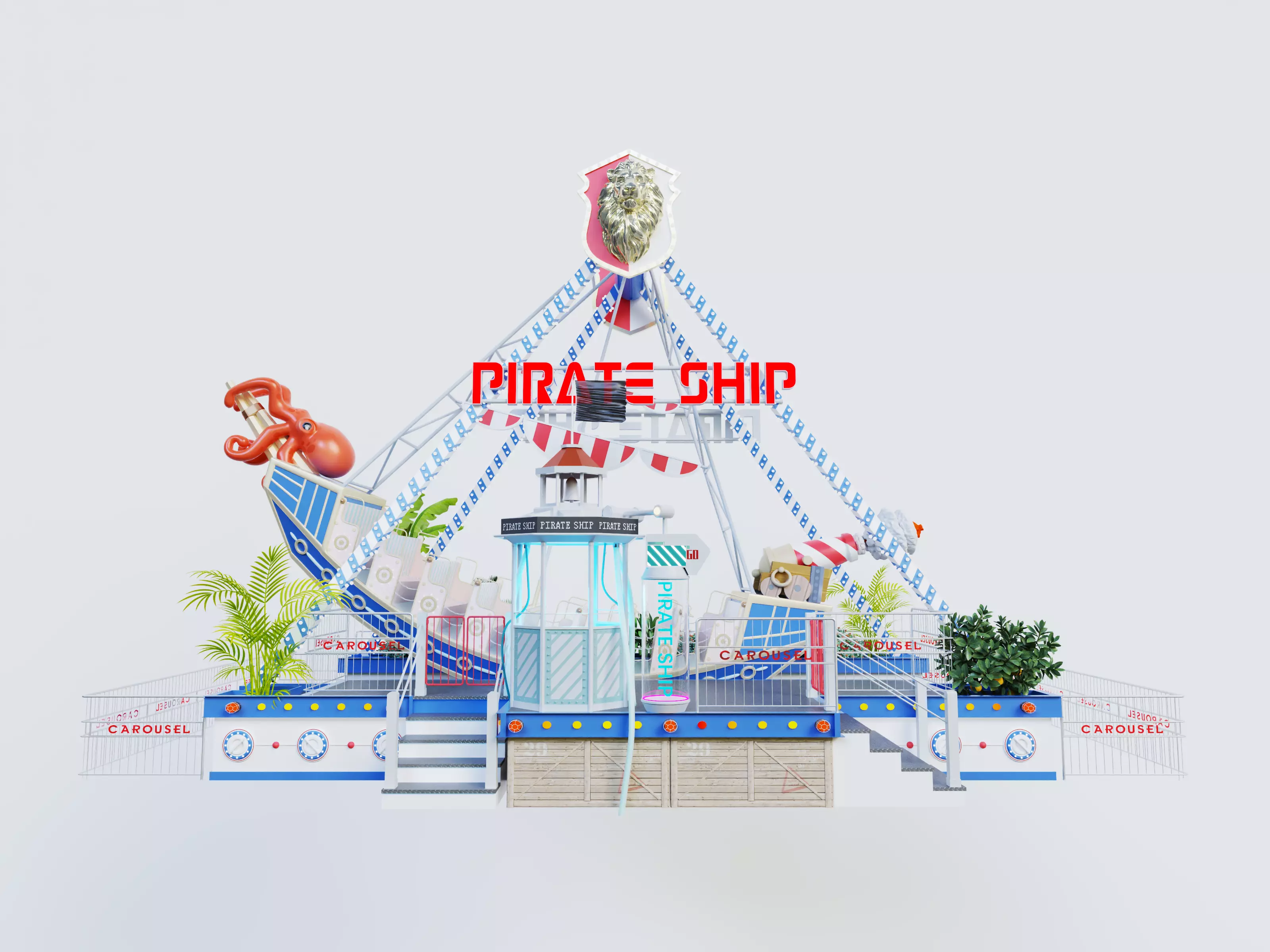 Pirate Ship 3D model