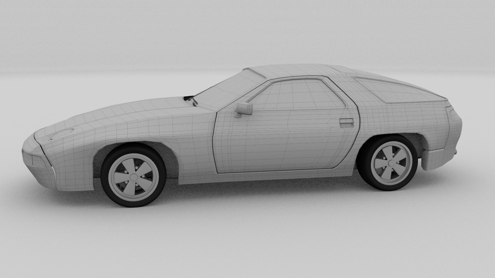 Porsche 928 3D model_7