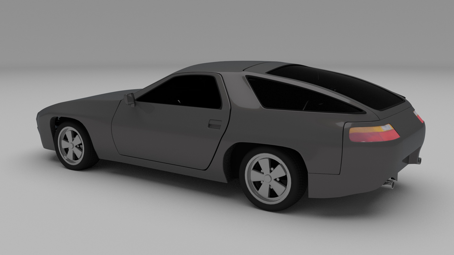 Porsche 928 3D model_3