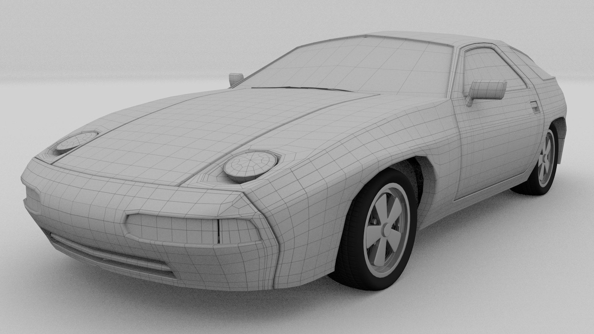 Porsche 928 3D model_8