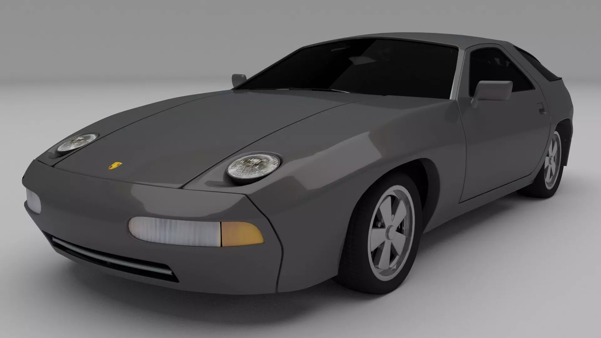 Porsche 928 3D model_0