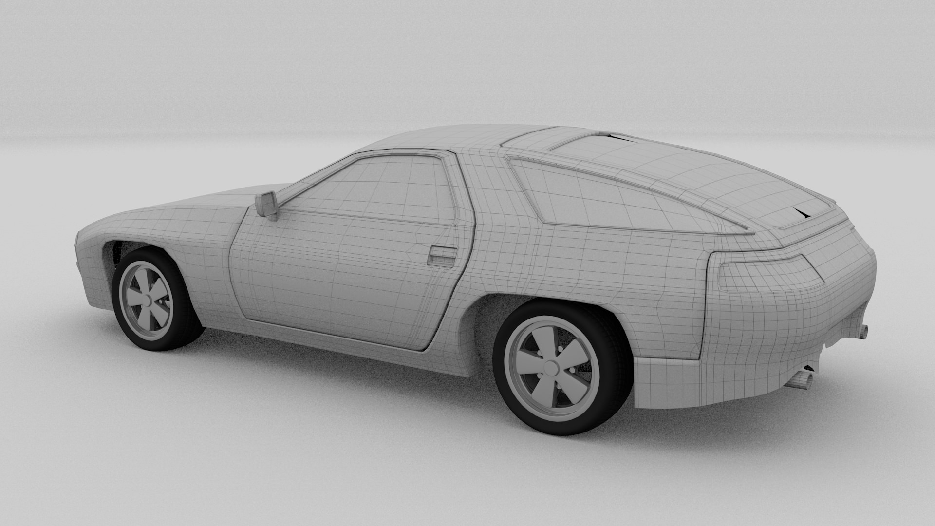 Porsche 928 3D model_6
