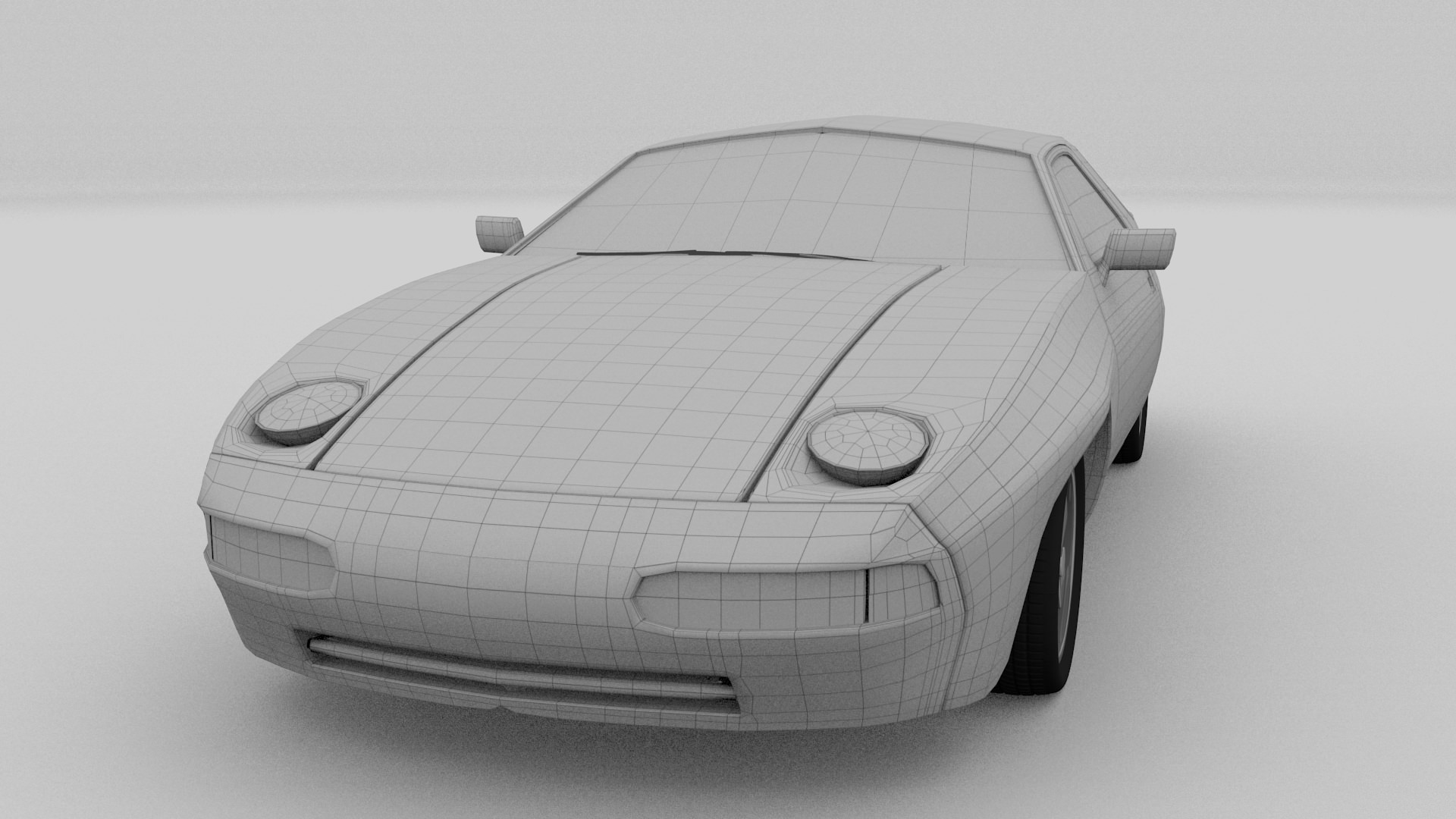 Porsche 928 3D model_5