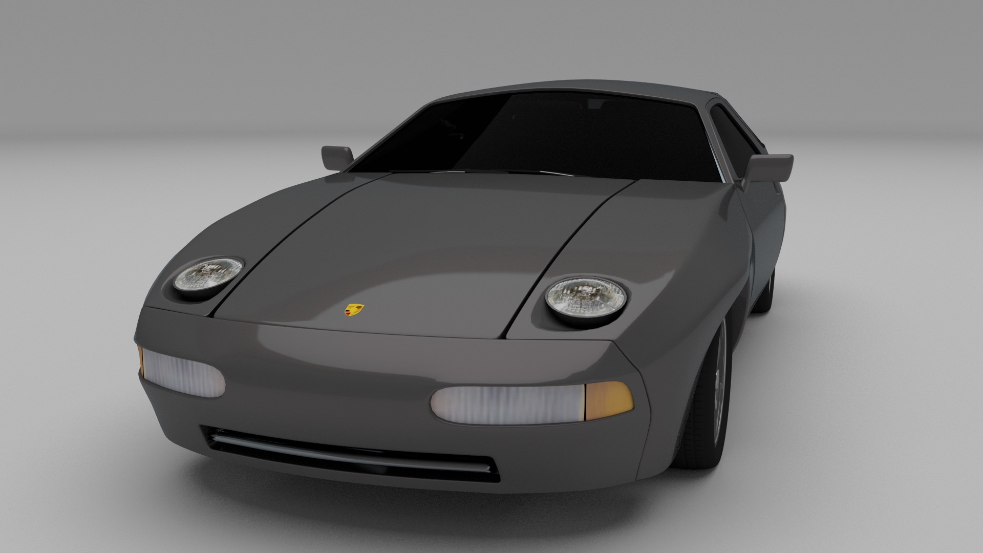 Porsche 928 3D model_1