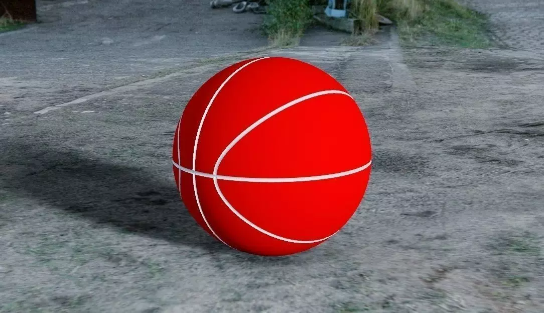 Basketball ball for gta san andreas 3D print model_0
