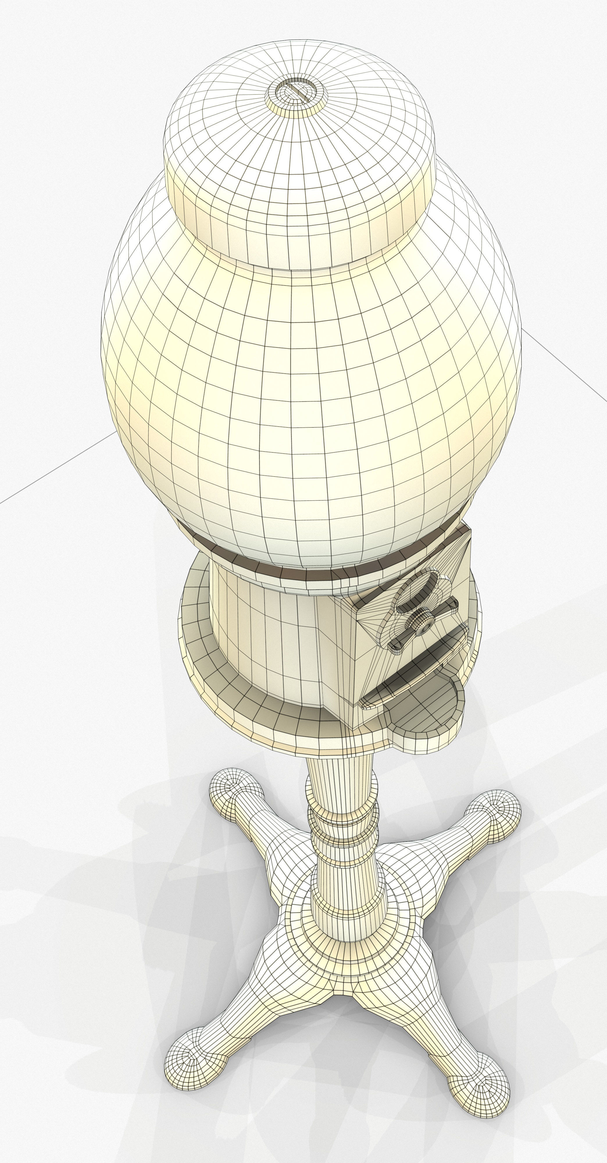 Gumball Machine Game Ready PBR Textures Low-poly 3D model_22