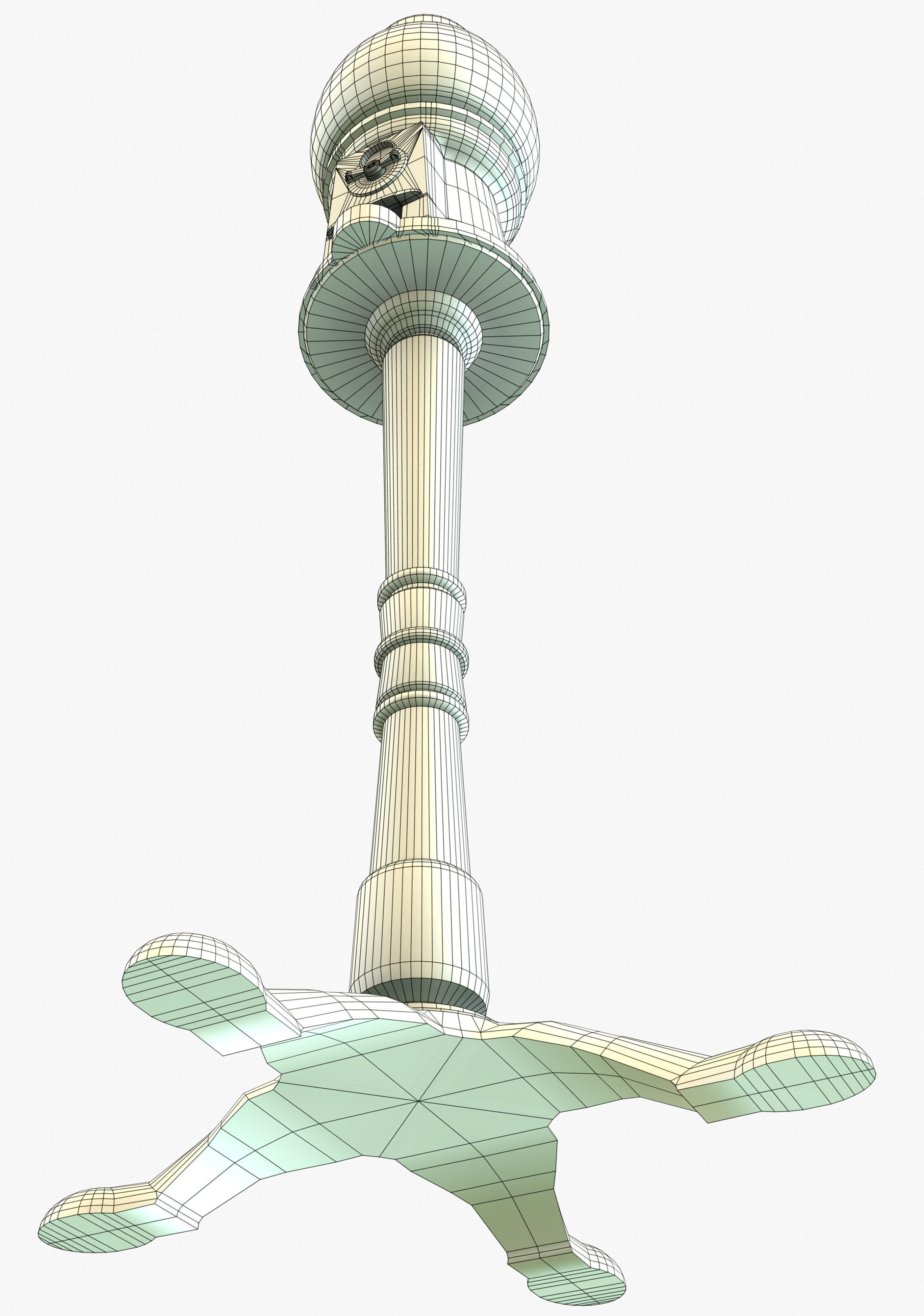 Gumball Machine Game Ready PBR Textures Low-poly 3D model_24