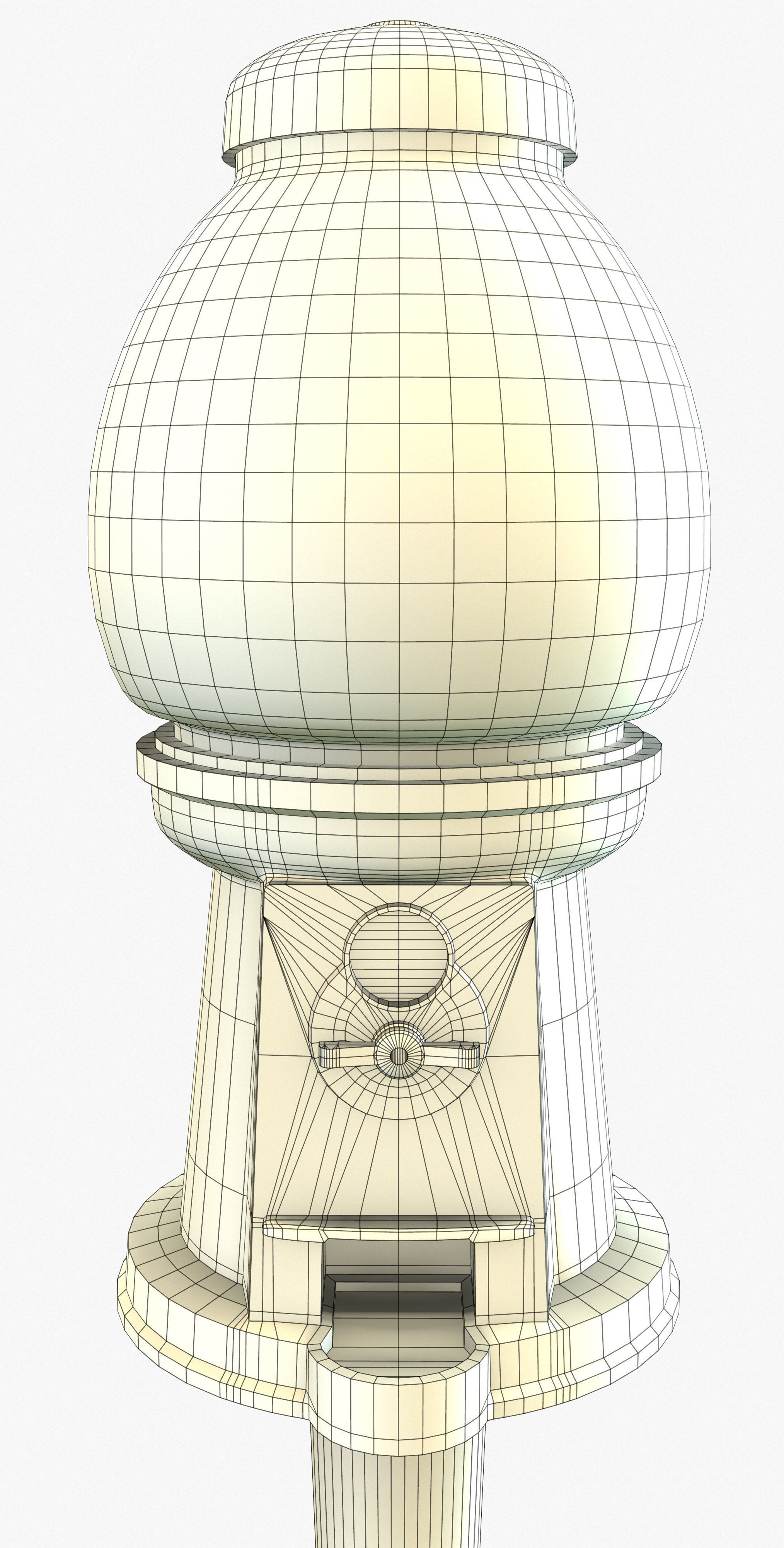 Gumball Machine Game Ready PBR Textures Low-poly 3D model_20