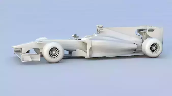 Ferrari F10 Formula 1 2010 No texture