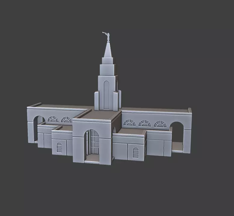 LDS Templo de Campinas SP 3D print model