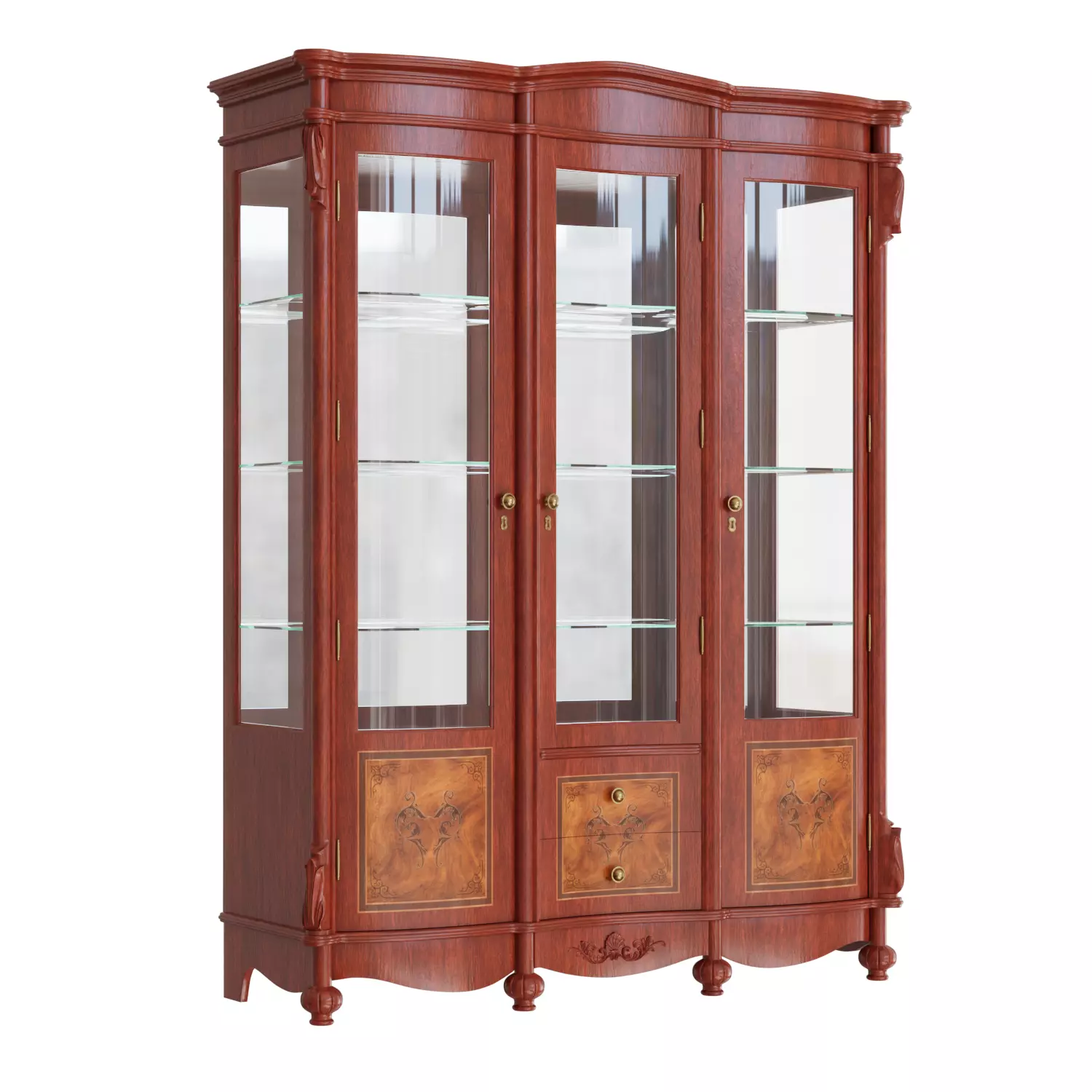 Modern Kitchen Cabinet 3D Model 3D model