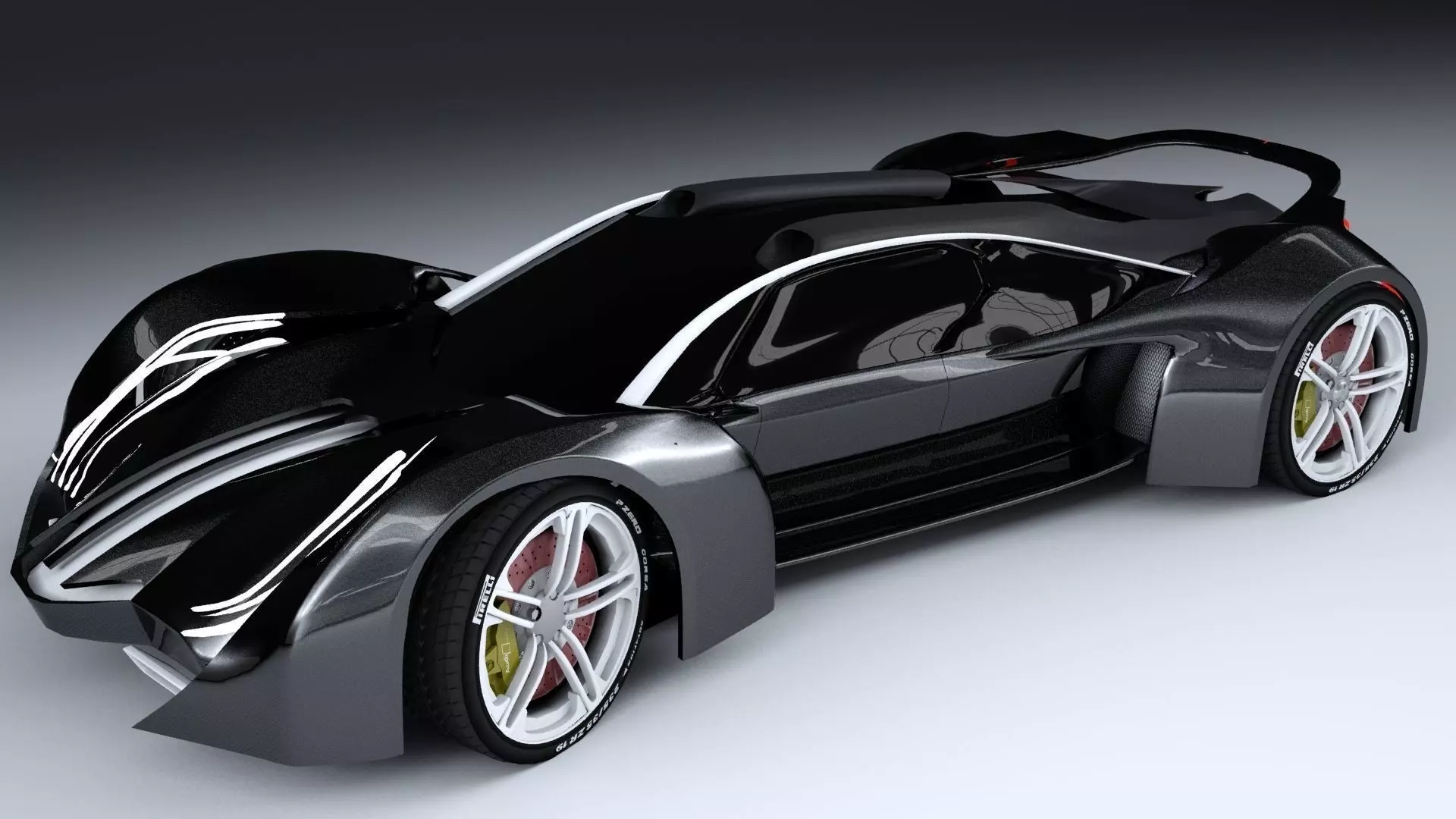 aurora returns 2017 concept car 3D model_0