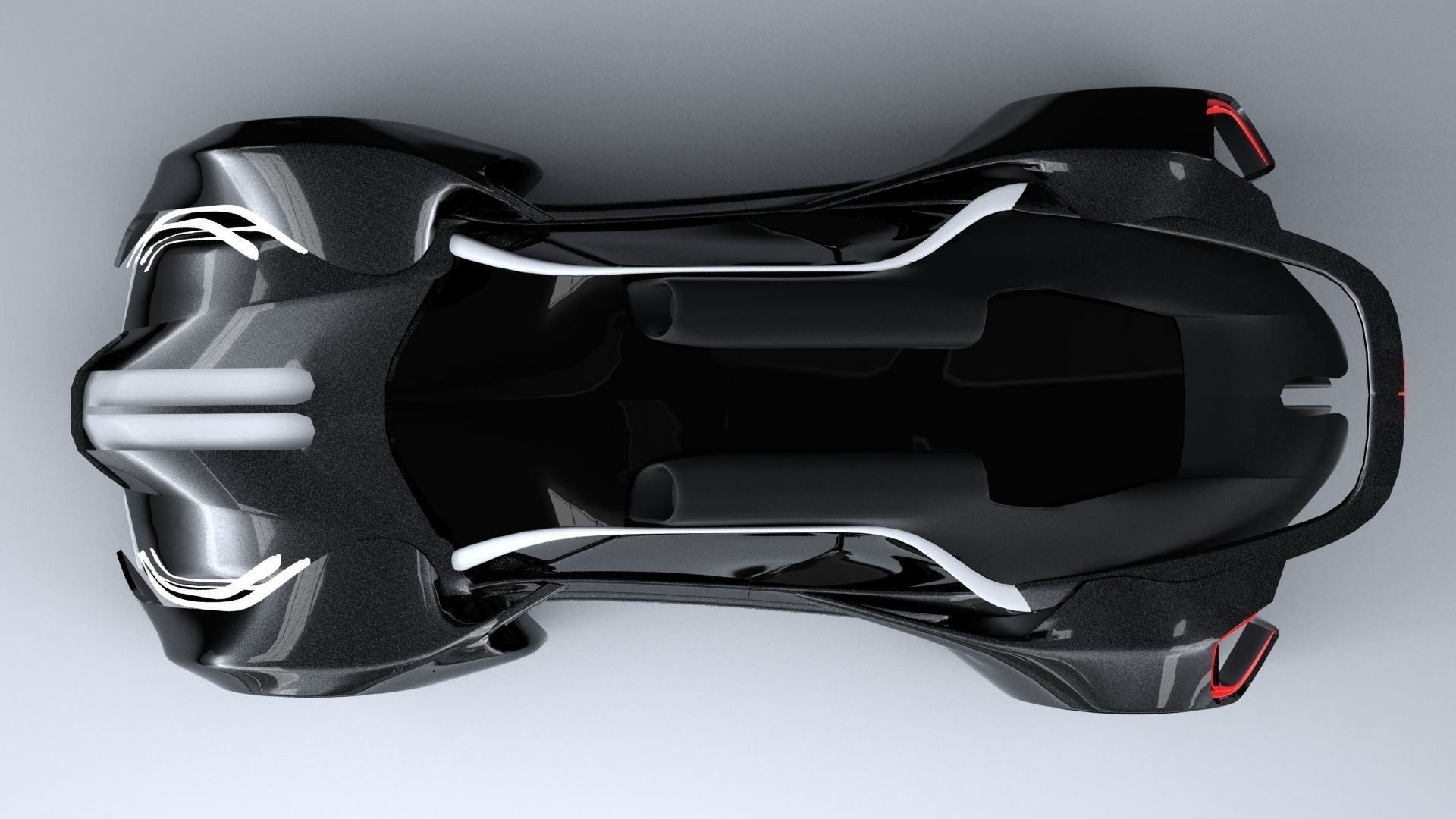 aurora returns 2017 concept car 3D model_2