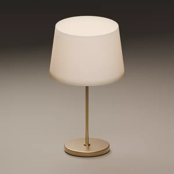 Modern Minimalist Table Lamp 3D Model 3D model animated | CGTrader