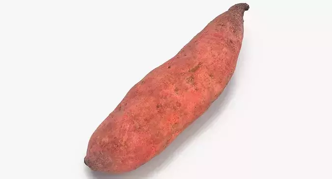 Sweet Potato 01 3D model 2