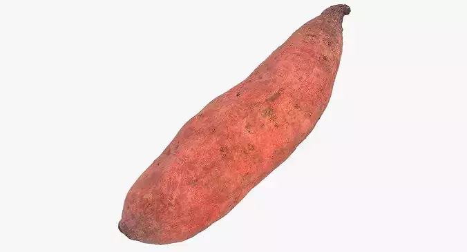 Sweet Potato 01 3D model