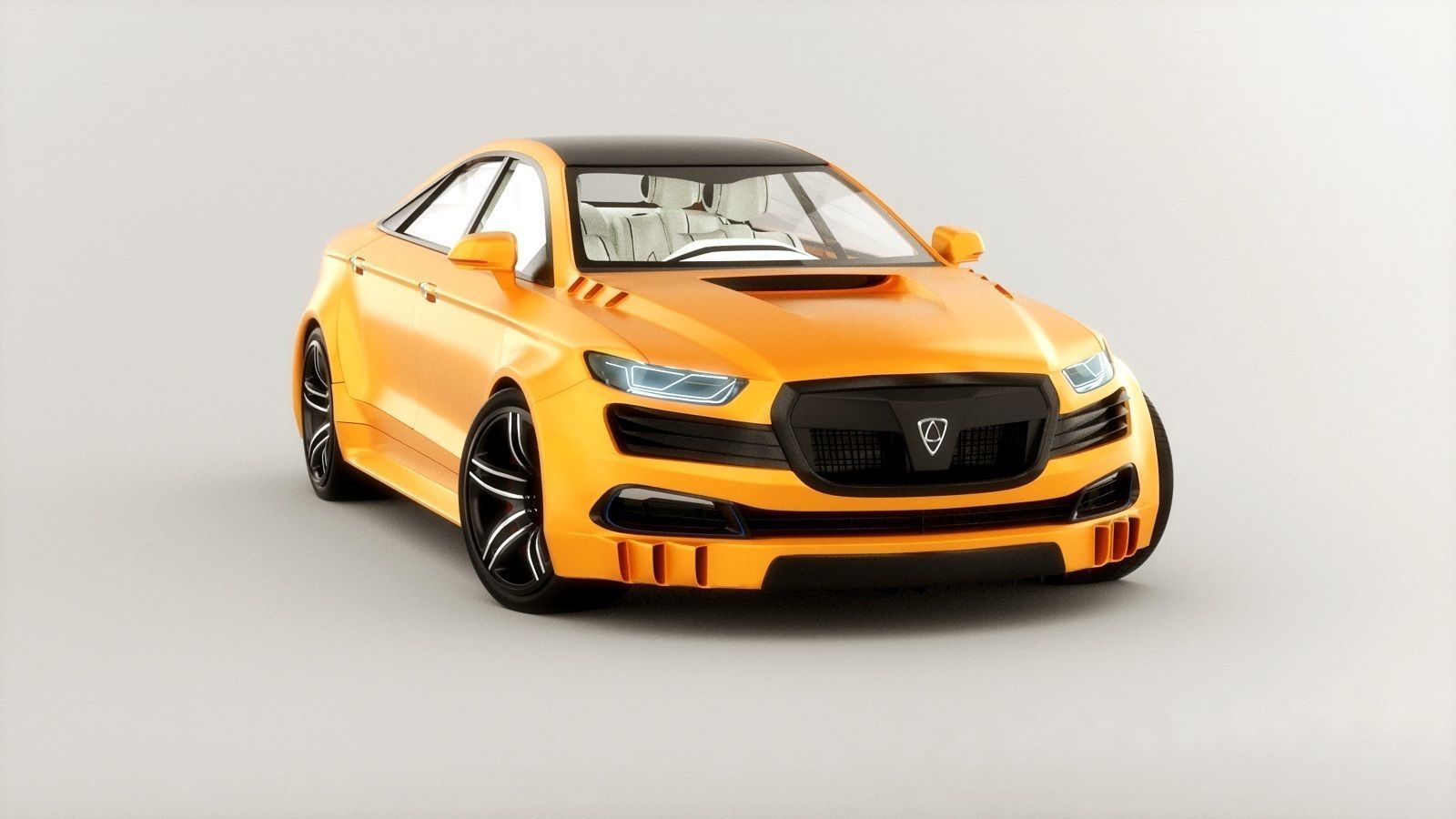 Affekta concept sport car tuning 2018 3D model_2