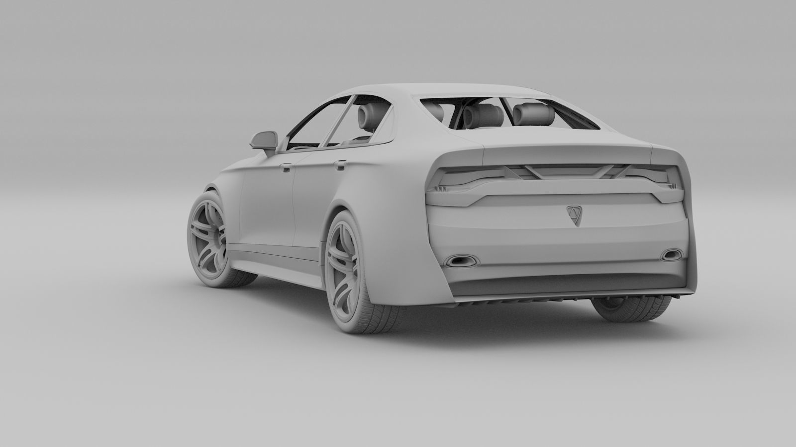 Affekta concept sport car tuning 2018 3D model_14