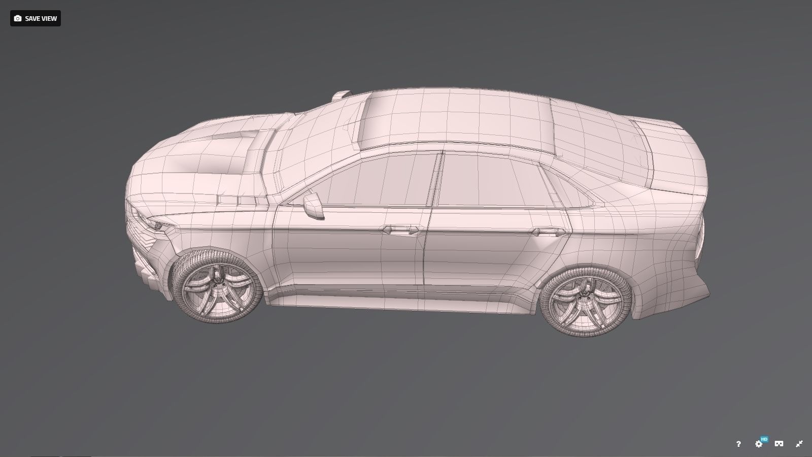 Affekta concept sport car tuning 2018 3D model_22