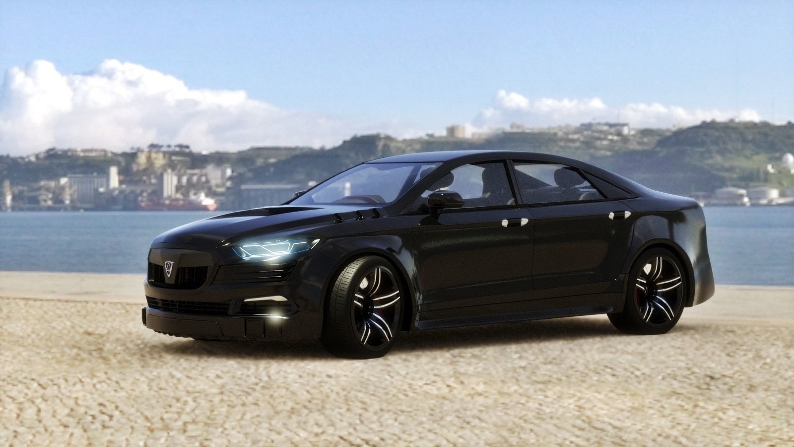 Affekta concept sport car tuning 2018 3D model_11