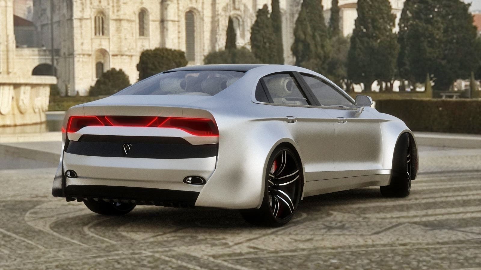 Affekta concept sport car tuning 2018 3D model_7