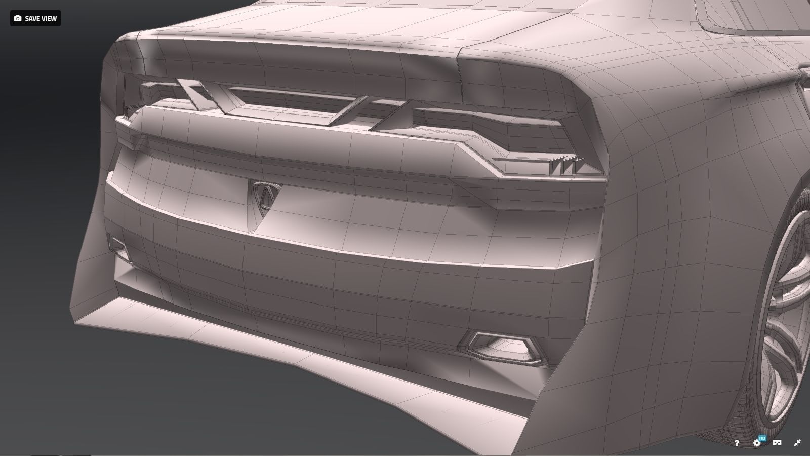 Affekta concept sport car tuning 2018 3D model_25