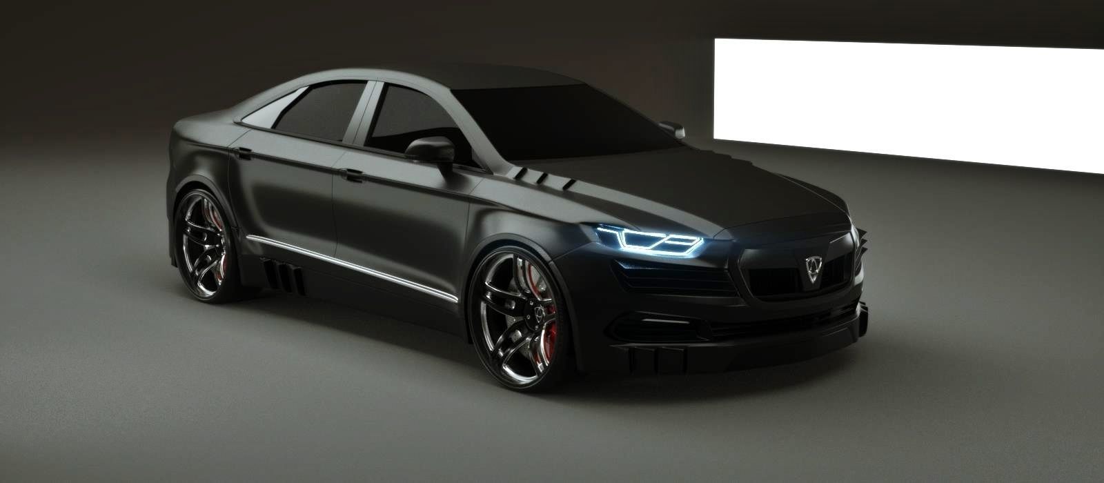 Affekta concept sport car tuning 2018 3D model_6