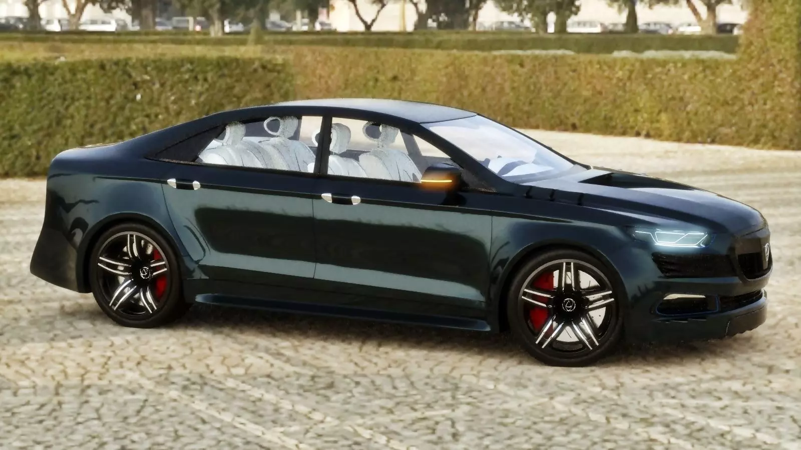 Affekta concept sport car tuning 2018 3D model_0