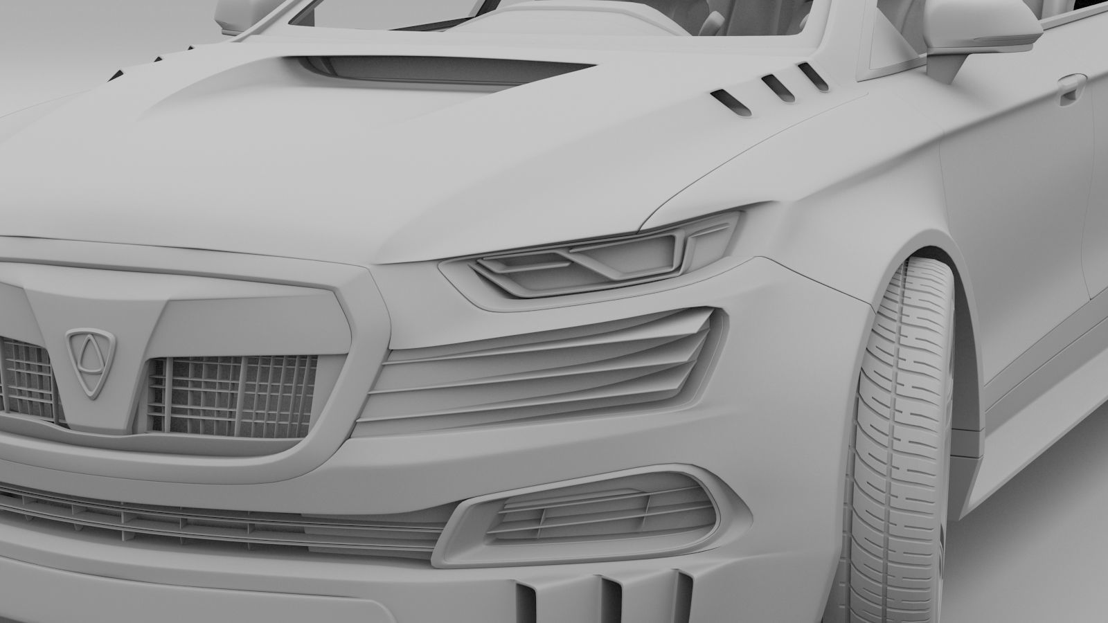 Affekta concept sport car tuning 2018 3D model_16