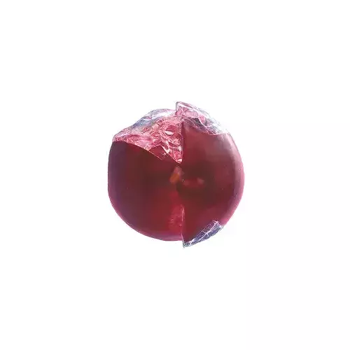 Crystal pear Low-poly 3D model 7