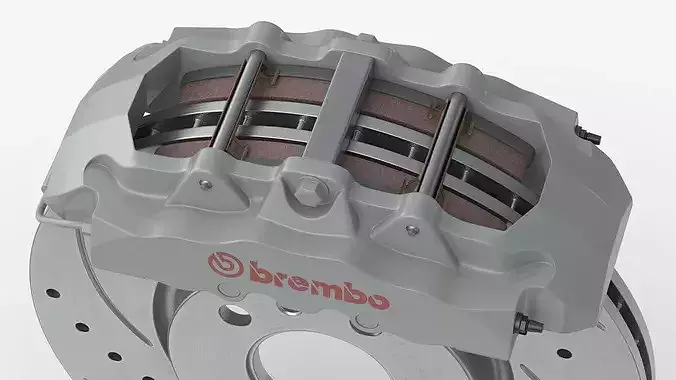 Brembo Performance Brake System 3D model 7