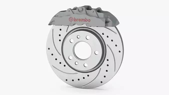 Brembo Performance Brake System 3D model