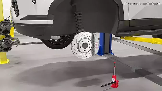 Brembo Performance Brake System 3D model 3